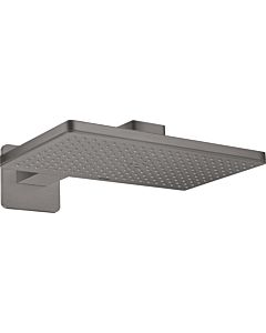 hansgrohe Douche de tête Axor 35274340 avec bras de douche, rosace, chrome noir brossé
