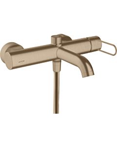 hansgrohe Axor Uno Bath mixer 38421310 surface-mounted, projection 203mm, with loop handle, brushed red gold