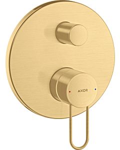 hansgrohe Axor Uno Finishing set 38426250 Concealed bath mixer, with loop handle, brushed gold optic