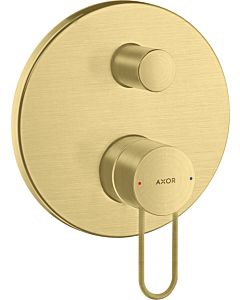 hansgrohe Axor Uno Finishing set 38428950 Concealed bath mixer, with loop handle, with integrated safety combination, brushed brass