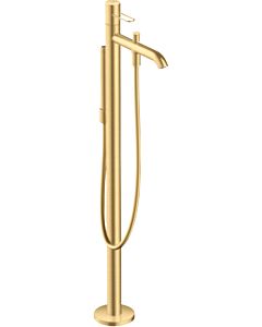 hansgrohe Axor Uno Finishing set 38442250 Bath mixer, floor-standing, with loop handle, brushed gold optic