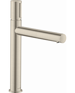 hansgrohe Axor Uno Select 200 Waschtischaramtur 45013820, brushed nickel, ohne Ablaufgarnitur