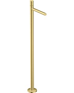 hansgrohe Axor Uno Fertigmontageset 45037950 Waschtischarmatur, bodenstehend, mit Zerogriff, ohne Ablaufgarnitur, brushed brass