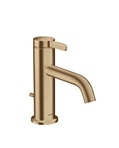 hansgrohe Axor One mitigeur lavabo 48000140 projection 130mm, avec tirant garniture de vidange , bronze brossé