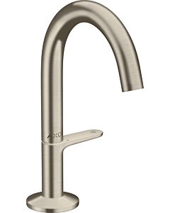 hansgrohe Axor One mitigeur lavabo 48010820 projection 122mm, avec push-open garniture de vidange , nickel brossé