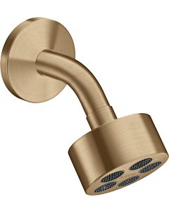 hansgrohe Axor One douche de tête 48490140 avec bras de douche, bronze brossé