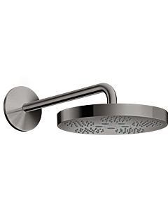 hansgrohe Axor One douche de tête 48491330 avec bras de douche, 1jet, chrome noir poli