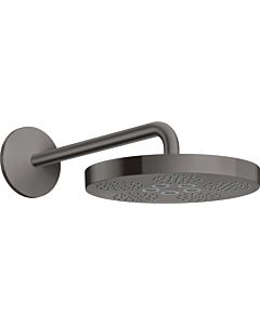 hansgrohe Axor One douche de tête 48491340 avec bras de douche, 1jet, chrome noir brossé