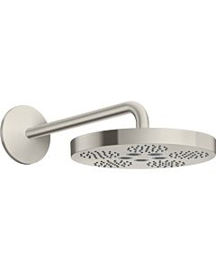 hansgrohe Axor One Kopfbrause 48491800 mit Brausearm, 1jet, Edelstahl-Optik