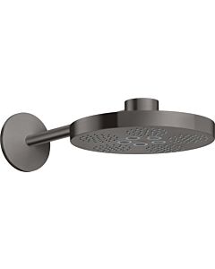 hansgrohe Axor One Kopfbrause 48492340 mit Brausearm, 2jet, brushed black chrome