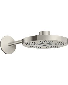 hansgrohe Axor One Head shower 48492800 with shower arm, 2jet, stainless steel look