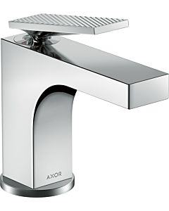 hansgrohe Axor Citterio mitigeur lavabo 39001000 pour lave-mains , avec tirant garniture de vidange , béquille, taille diamant, chromé