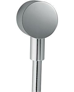 hansgrohe Schlauchanschluss Fixfit 27451000 mit Rückflussverhinderer, chrom