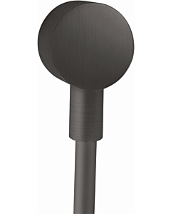 hansgrohe Axor raccord de tuyau 27451340 rond, avec clapet anti-retour, chrome noir brossé