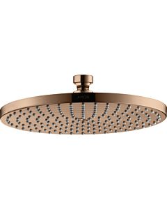 hansgrohe Axor Starck Overhead shower 28494300 Ceiling or wall mounting, 240mm, 1jet, polished red gold