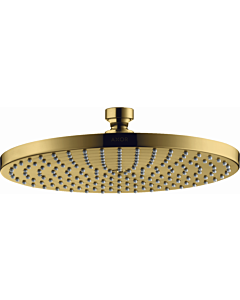 hansgrohe Axor Starck Plate head shower 28494990 Ceiling or wall mounting, 240mm, 1jet, polished gold optic