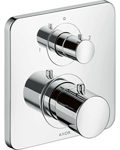 hansgrohe Fertigmontageset Axor Citterio M 3472500 Unterputz-Thermostat mit Ab- /Umstellventil, chrom