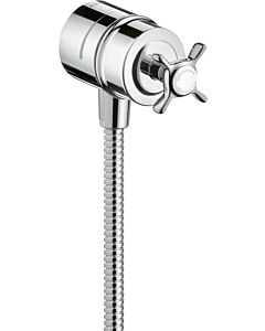 hansgrohe Axor Montreux StopAbsperrventil 16882000 mit Rückflussverhinderer, Kreuzgriff, chrom