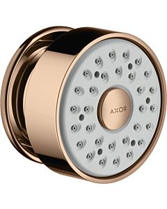 hansgrohe Axor Seitenbrause 28464300 runde Rosette, schwenkbar, 1jet, polished red gold