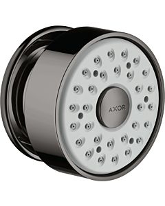hansgrohe Axor Seitenbrause 28464330 runde Rosette, schwenkbar, 1jet, polished black chrome