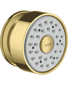 hansgrohe Axor side shower 28464950 round rosette, swivelling, 1jet, brushed brass