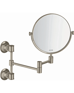 hansgrohe Rasierspiegel Axor Montreux 42090820 brushed nickel