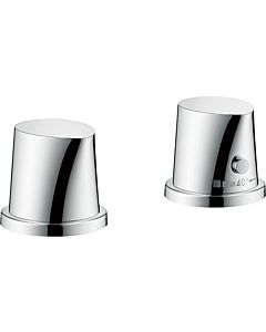 Axor Starck Organic Wannen Thermostat 12422000 2 Loch, für Wannenrandmontage