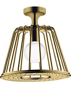 hansgrohe Axor LampShower Kopfbrause 26032990 mit Deckenanschluss, polished gold optic