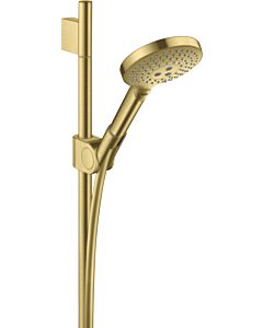 hansgrohe Axor Uno Brauseset 27987950 900mm, mit Handbrause, 120mm, 3jet, brushed brass