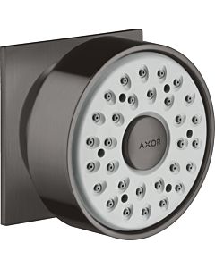 hansgrohe Axor Seitenbrause 28469340 eckige Rosette, schwenkbar, 1jet, brushed black chrome