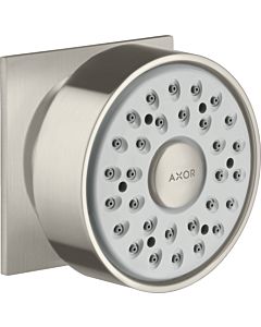 hansgrohe Axor side shower 28469800 square rosette, swivelling, 1jet, stainless steel look