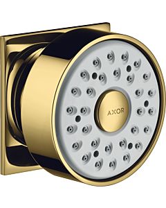 hansgrohe Axor side shower 28469990 square rosette, swivelling, 1jet, polished gold optic