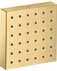 hansgrohe Axor Starck Finishing set 28491250 UP shower module, 120x120mm, brushed gold optic