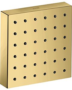 hansgrohe Axor Starck Fertigmontageset 28491990 UP-Brausemodul, 120x120mm, polished gold optic