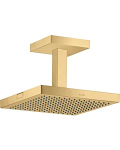 hansgrohe Axor Starck douche de tête 10929250 avec raccordement au plafond, 240x240mm, 1jet, optique or brossé