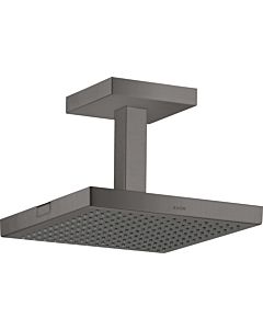 hansgrohe Axor Starck Kopfbrause 10929340 mit Deckenanschluss, 240x240mm, 1jet, brushed black chrome