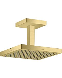 hansgrohe Axor Starck Kopfbrause 10929950 mit Deckenanschluss, 240x240mm, 1jet, brushed brass