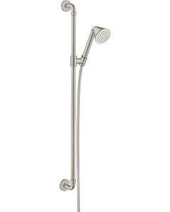 hansgrohe Axor set de douche 26023800 900mm, avec douchette 85 1jet, optique inox