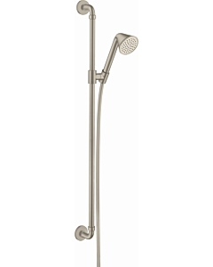 hansgrohe Axor set de douche 26023820 900mm, avec douchette 85 1jet, nickel brossé