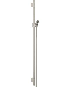 hansgrohe Axor Uno barre de douche 27989800 900mm, avec flexible de douche 1600mm, aspect inox