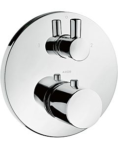 hansgrohe Wannenthermostat Axor Uno² mit Ab-/Umstellventil, chrom