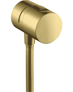 hansgrohe Fixfit Shut-off valve 38882950 surface-mounted, brushed brass