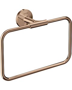 hansgrohe Axor towel ring 42823300 250x216mm, swiveling, wall mounting, polished red gold