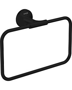 hansgrohe Axor Universal Anneau porte-serviettes circulaire 42823670 250x216mm, montage mural, noir mat