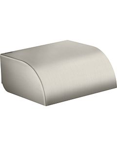 hansgrohe Axor Papierrollenhalter 42858800 146x142mm, avec couvercle, montage mural, optique inox