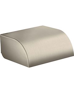 hansgrohe Axor Papierrollenhalter 42858820 146x142mm, mit Deckel, Wandmontage, brushed nickel