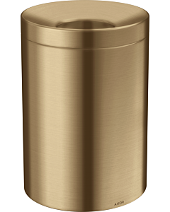 hansgrohe Axor poubelle 42872140 sur pied, bronze brossé