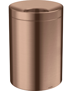 hansgrohe Axor poubelle 42872310 sur pied, or rouge brossé