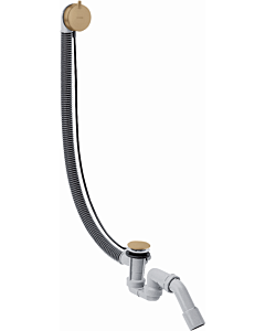 hansgrohe Flexaplus set complet 58318140 set de vidage et trop-plein, bronze brossé