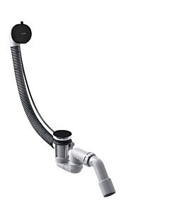 hansgrohe Flexaplus S set complet 58316670 set de vidage/trop-plein, noir mat